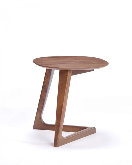 Vig Furniture - Modrest Jett Modern Walnut End Table - Vgmamit-1096-2-End