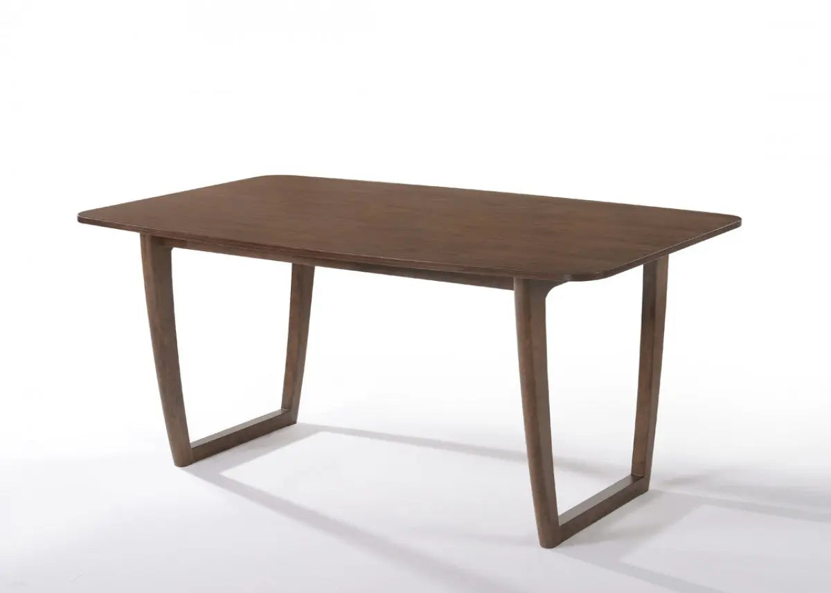 Vig Furniture - Modrest Jordan Modern Walnut & Grey Dining Table Set - Vgmajordan-Set-2