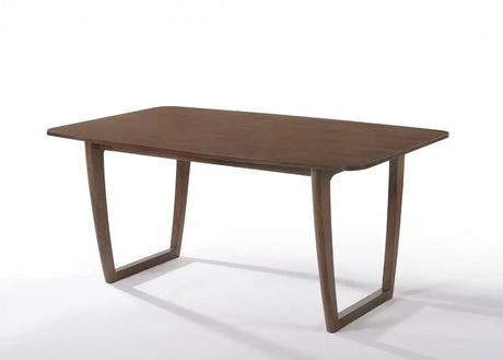 Modrest Jordan Modern Walnut & Grey Dining Table Set Vgmajordan-Set-2 | VIG