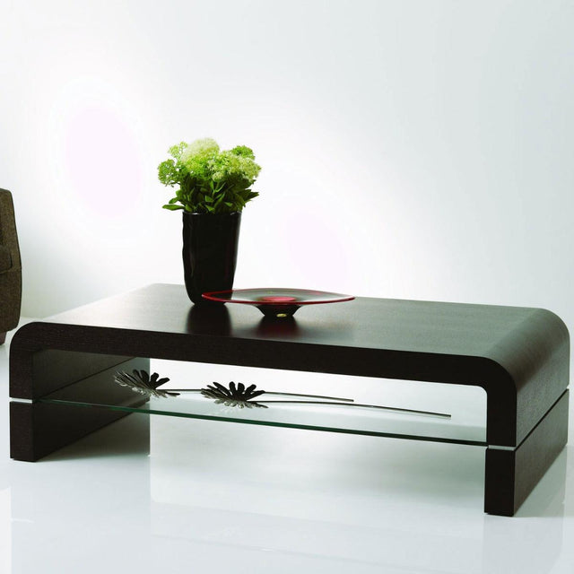 J&M Furniture - Modern Coffee Table 690 In Dark Oak - 17728