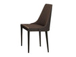 Moderna Dining Chair Set Of 2 In Taupe With Grey Legs - 18857-Dc | J&M