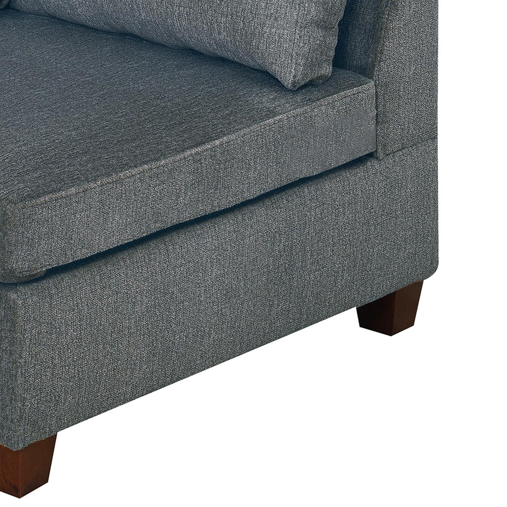 MODULAR SET SOFA - 4PC in Gray - Home Elegance USA