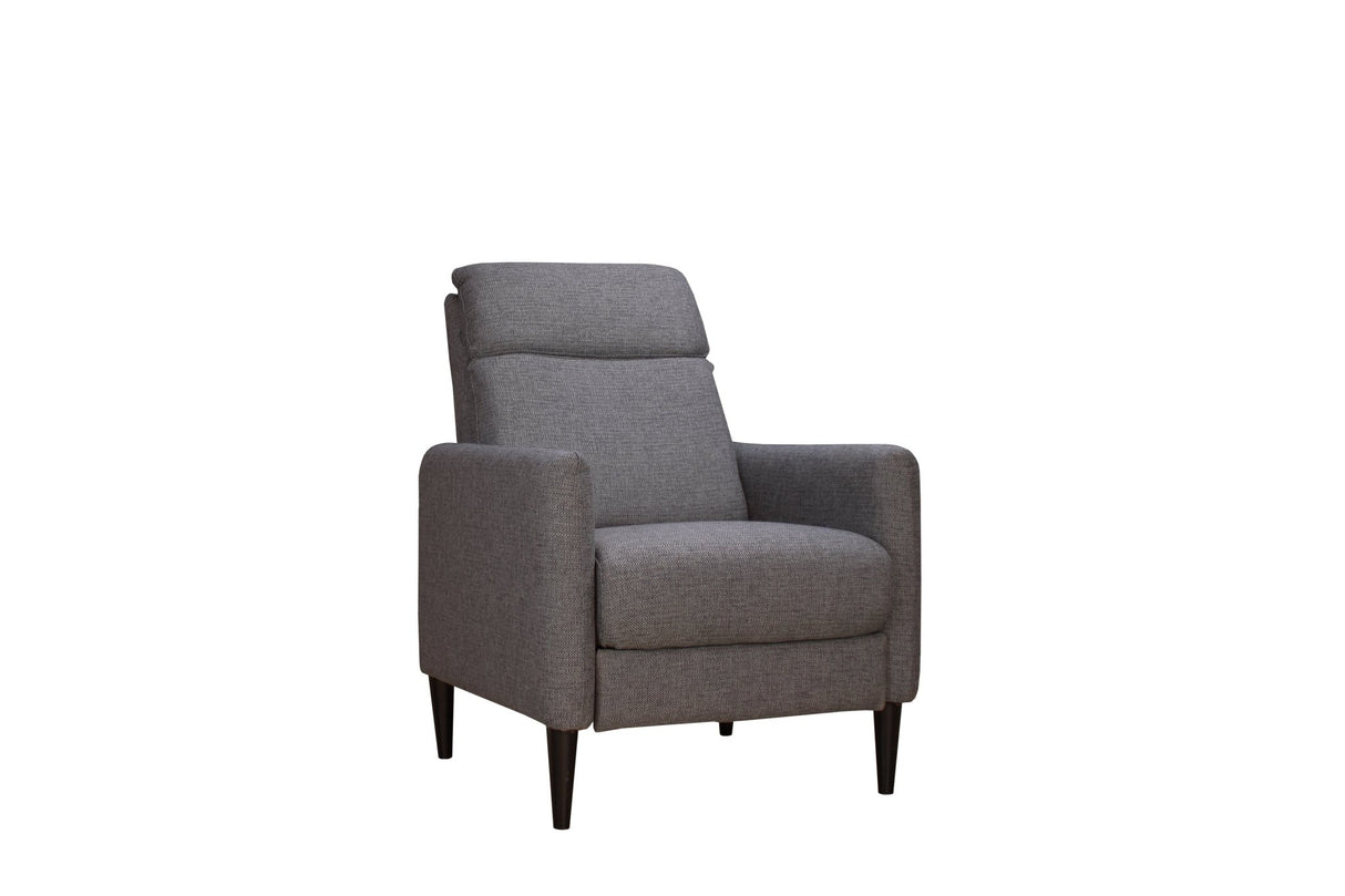 MOLSON PUSHBACK RECLINER CHAIR - CARBON BLACK - Home Elegance USA