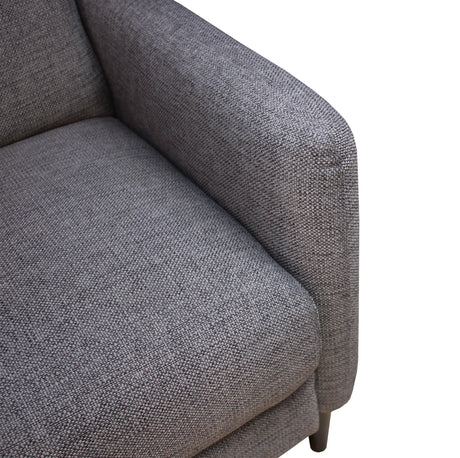 MOLSON PUSHBACK RECLINER CHAIR - CARBON BLACK - Home Elegance USA