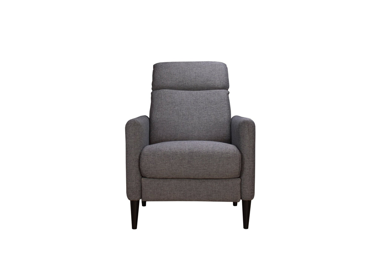 MOLSON PUSHBACK RECLINER CHAIR - CARBON BLACK - Home Elegance USA