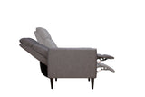 MOLSON PUSHBACK RECLINER CHAIR - CARBON BLACK - Home Elegance USA