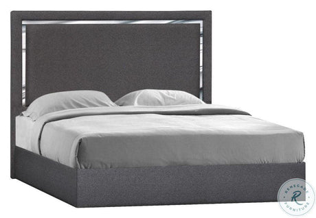 J&M Furniture - Monet Queen Bed In Charcoal - 18740Q