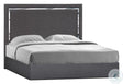 Monet King Bed In Charcoal - 18740K | J&M
