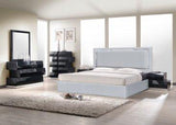 J&M Furniture - Monet King Bed In Silver Grey - 18741K