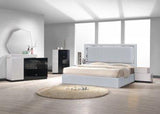 J&M Furniture - Monet Queen Bed In Silver Grey - 18741Q
