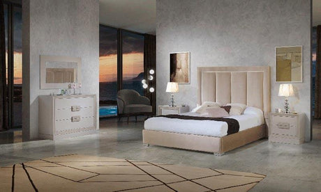 Esf Furniture - Monica 5 Piece Queen Storage Bedroom Set - Monica-Q-5Set