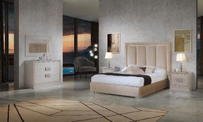 Monica 3 Piece Queen Storage Bedroom Set - Monica-Q-3Set | ESF