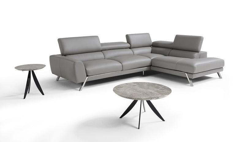 J&M Furniture - The Mood Sectional In Grey - 182883