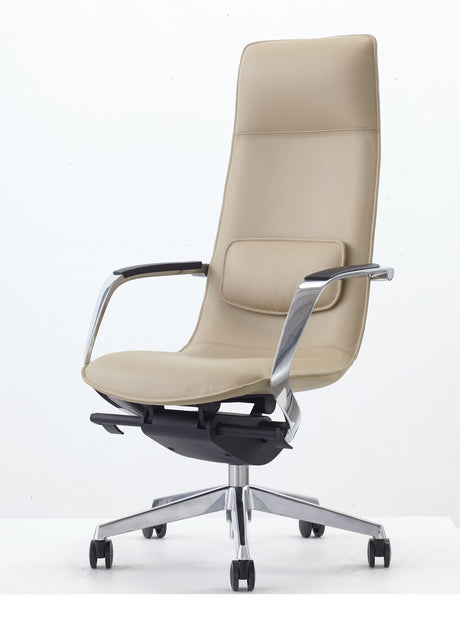 Vig Furniture Modrest - Nadella Modern Beige High Back Executive Office Chair