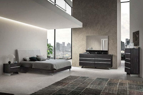 Esf Furniture - New Star 4 Piece Eastern King Bedroom Set - Newstarekb-4Set