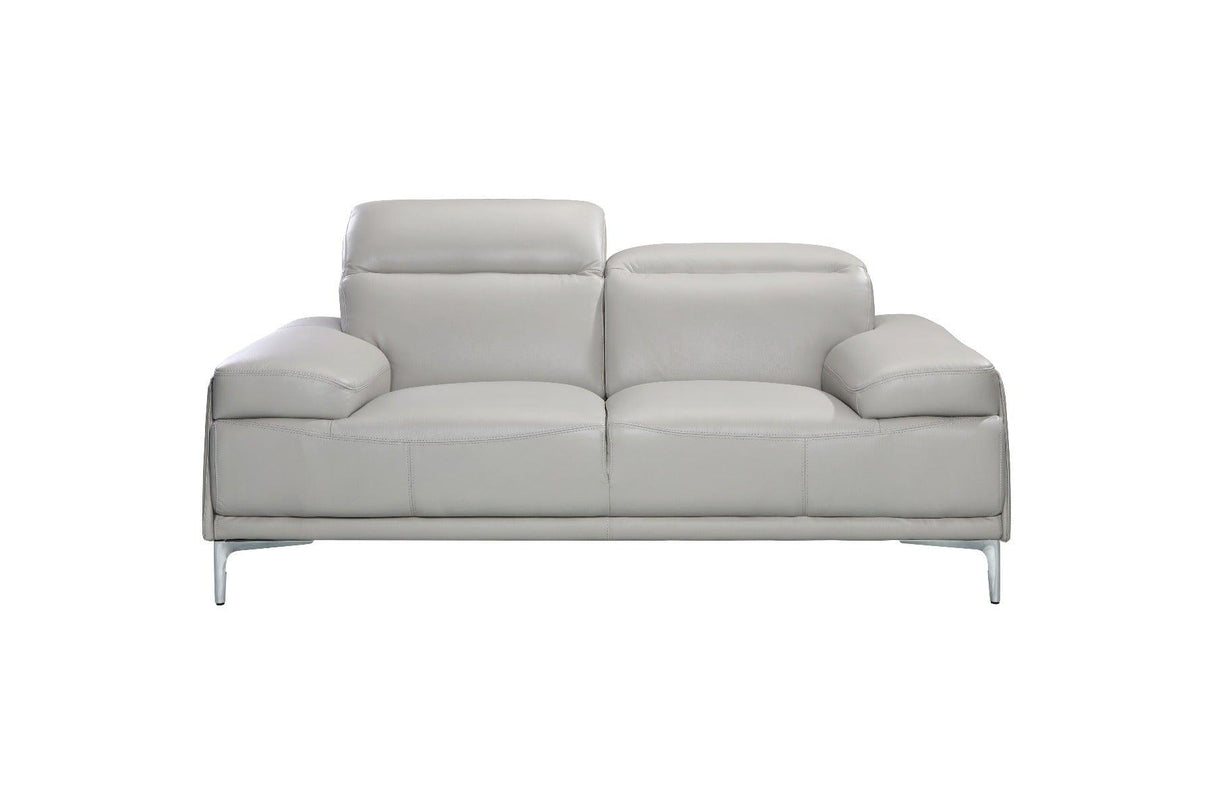 J&M Furniture - Nicolo Love Seat In Light Grey - 18983-L