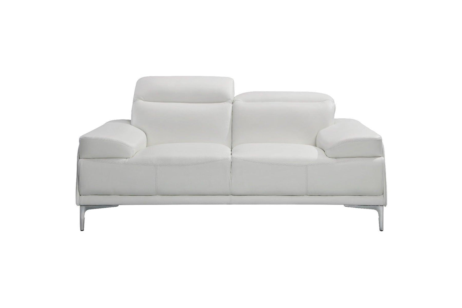 J&M Furniture - Nicolo 2 Piece Sofa Set In White - 18984-2Set