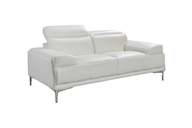 J&M Furniture - Nicolo Love Seat In White - 18984-L