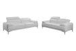 Nicolo 2 Piece Sofa Set In White - 18984-2Set | J&M