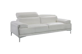 Nicolo Sofa In White - 18984-S | J&M