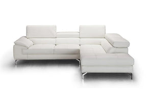 Nila Premium Leather Sectional - 18274 | J&M