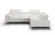 Nila Premium Leather Sectional In Right Facing Chaise - 18274-Rhfc | J&M