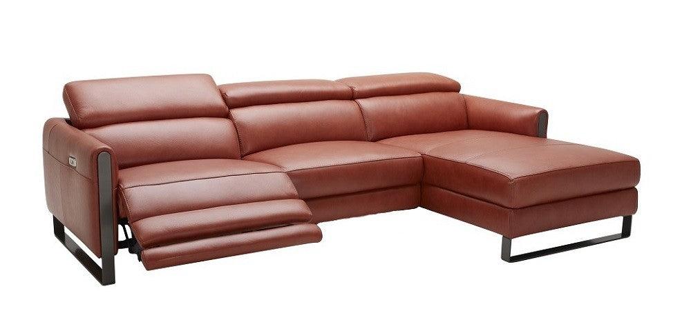 J&M Furniture - Nina Premium Leather Sectional In Right Hand Facing - 182771-Rhfc