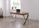 J&M Furniture - Noho Desk In Walnut - 17112-Wa