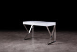 J&M Furniture - Noho Desk In White - 17112-Wh