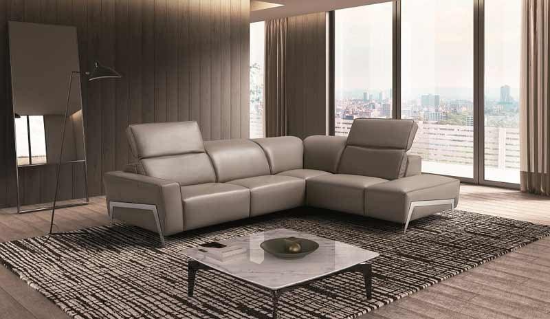 J&M Furniture - The Ocean Sectional In Grey - 182892