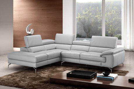 Olivia Premium Leather Sectional In Left Facing Chaise - 18275-Lhfc | J&M