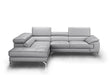 Olivia Premium Leather Sectional In Left Facing Chaise - 18275-Lhfc | J&M