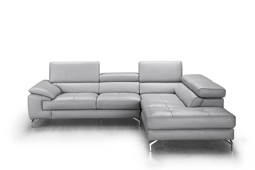 J&M Furniture - Olivia Premium Leather Sectional In Right Facing Chaise - 18275-Rhfc