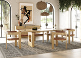 Vig Furniture Nova Domus Oshana - Modern White Oak Dining Table