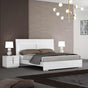 Oslo 3 Piece Queen Bedroom Set In White - 17485-Q-3Set | J&M