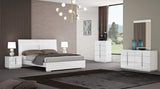 J&M Furniture - Oslo 5 Piece Queen Bedroom Set In White - 17485-Q-5Set