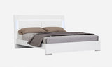 J&M Furniture - Oslo 5 Piece Queen Bedroom Set In White - 17485-Q-5Set