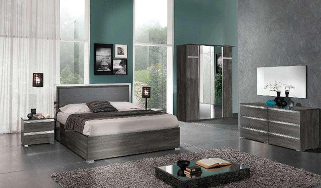 Esf Furniture - Oxford 3 Piece Eastern King Bedroom Set - Oxford-Kb-3Set