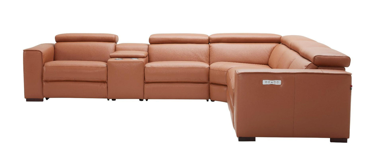 J&M Furniture - Picasso Motion Sectional In Caramel - 18865-C