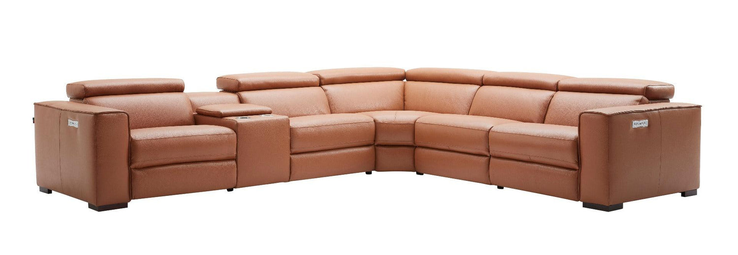 J&M Furniture - Picasso Motion Sectional In Caramel - 18865-C