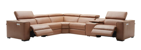 Picasso Motion Sectional In Caramel - 18865-C | J&M