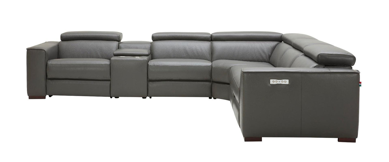 J&M Furniture - Picasso Motion Sectional In Dark Grey - 18865-Dg
