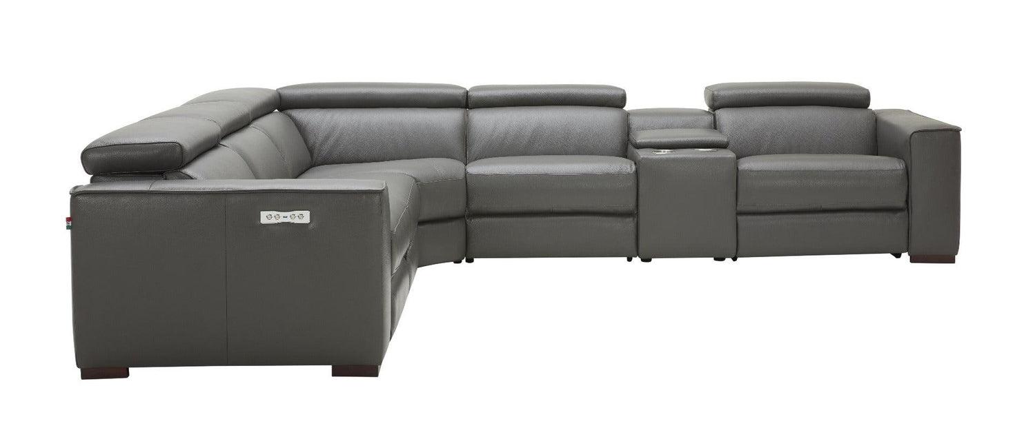 J&M Furniture - Picasso Motion Sectional In Dark Grey - 18865-Dg
