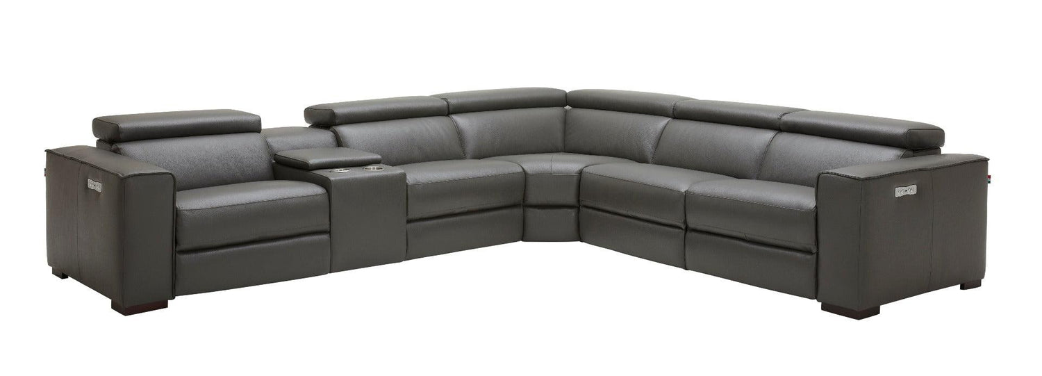 J&M Furniture - Picasso Motion Sectional In Dark Grey - 18865-Dg