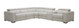 Picasso Motion Sectional In Silver Grey - 18865-Sg | J&M