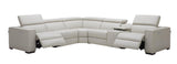 J&M Furniture - Picasso Motion Sectional In Silver Grey - 18865-Sg
