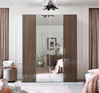 Platinum 4 Door Wardrobe With 2 Mirrors - Platinum4Doorwd | ESF
