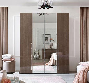 Platinum 4 Door Wardrobe With 2 Mirrors - Platinum4Doorwd | ESF