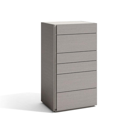 Porto 6 Piece Queen Platform Bedroom Set In Grey - 17865-Q-6Set | J&M