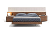 Porto King Size Bed In Walnut - 17866-K | J&M